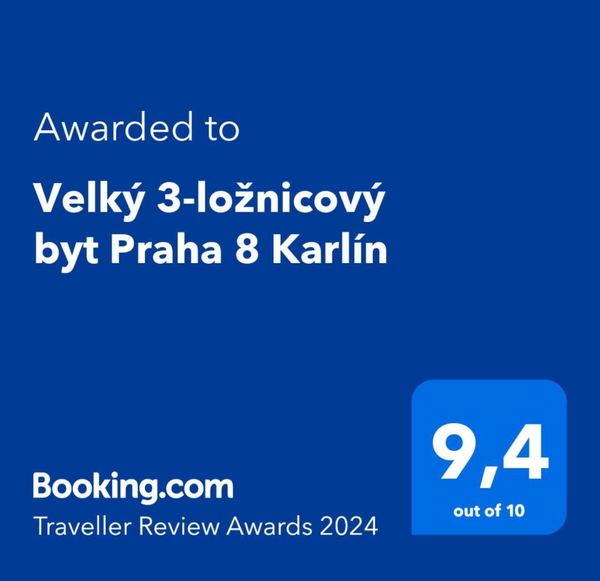 Velky 3-Loznicovy Byt Praha 8 Karlin Apartment Luaran gambar